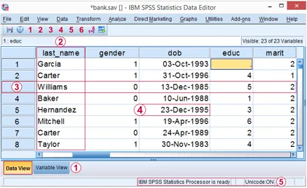SPSS شرح بالعربي