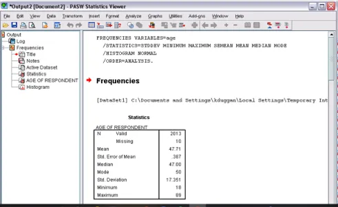 SPSS شرح بالعربي