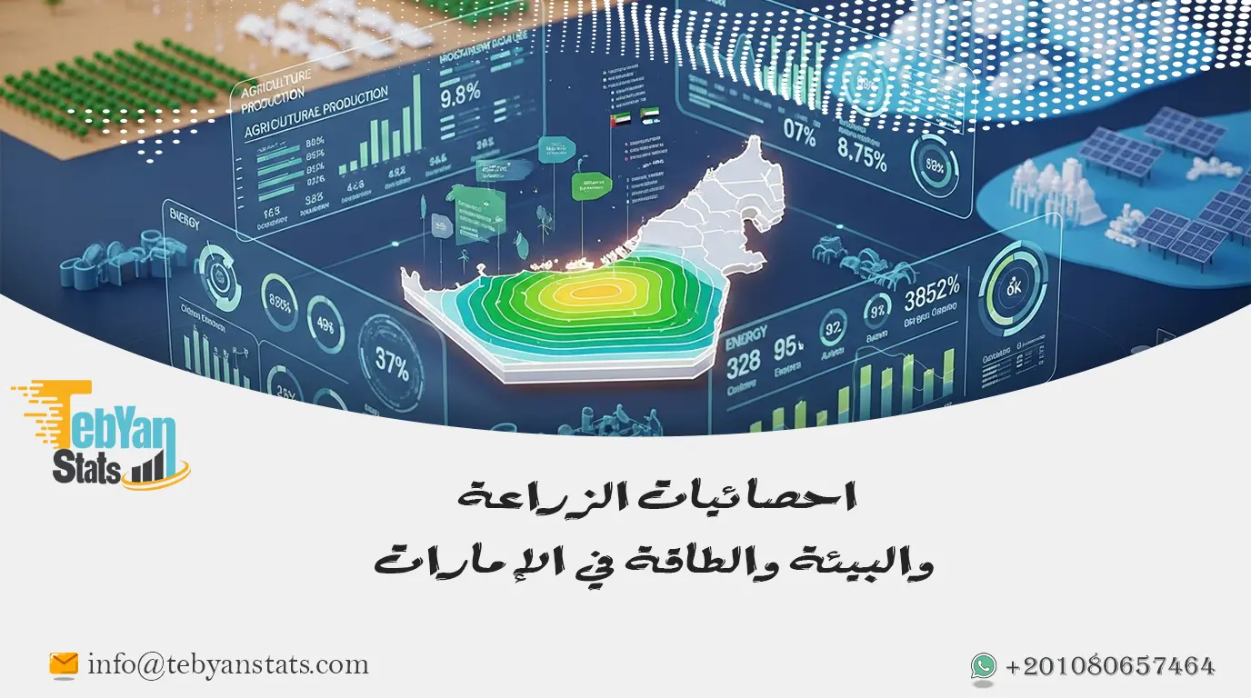 احصائيات الزراعة والبيئة والطاقة في الإمارات | أحدث الإحصاءات