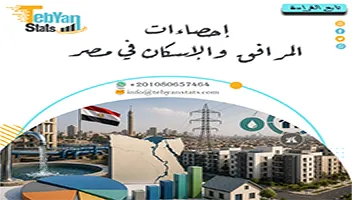 إحصاءات المرافق والإسكان في مصر | مؤشرات الإسكان