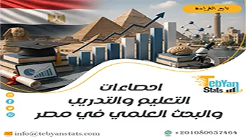 احصاءات التعليم والتدريب والبحث العلمي في مصر