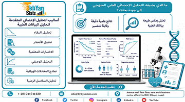 أساليب الإحصاء الحيوي المتقدمة | تحليل البيانات الطبية